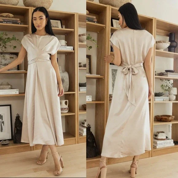 rib short sleeve midi dress Women's Black Rib Square Neck Short Sleeves Midi Dre – Trendia